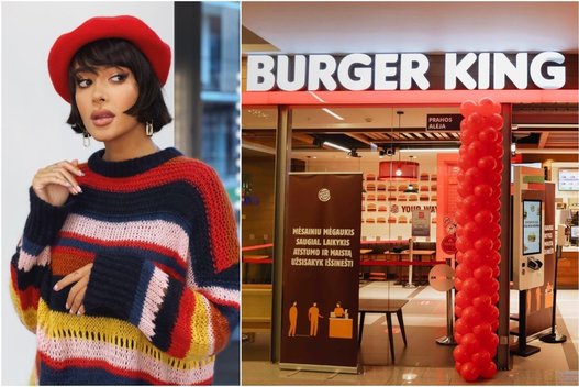 Karolina Meschino prabilo apie „Burger King“ skandalą (tv3.lt fotomontažas)