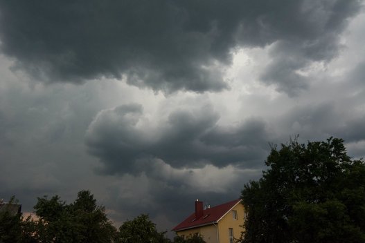 Dangus prieš lietų (nuotr. Fotodiena.lt)