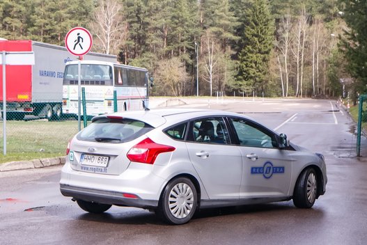 Vairavimo egzaminas (nuotr. Tv3.lt/Ruslano Kondratjevo)