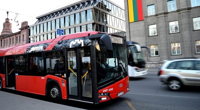 Vilniaus viešasis transportas (Vilniaus savivaldybės nuotr.)  