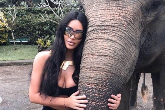 Kim Kardashian (nuotr. Instagram)