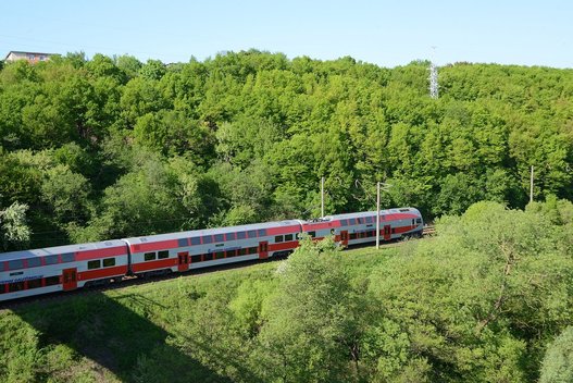 Traukinys Vilnius - Kaunas (nuotr. bendrovės)