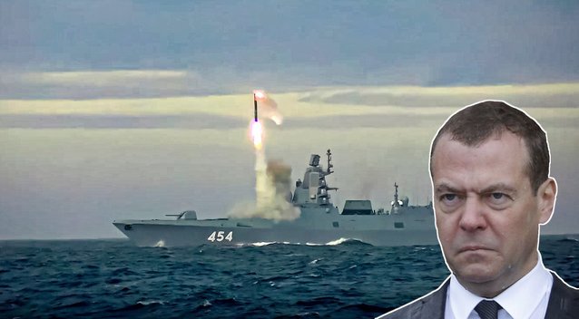 Medvedevas: link NATO krantų išplaukė „Naujųjų metų dovana“ (nuotr. SCANPIX) tv3.lt fotomontažas