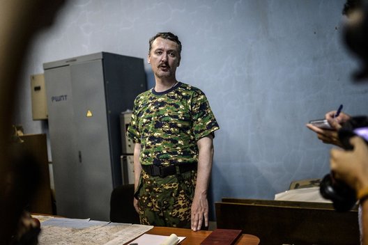 Nusikaltimo metu Donecko smogikams vadovavęs Igoris Strelkovas (nuotr. SCANPIX)