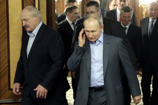 Putinui nepavykus palaužti Lukašenkos pasirinktas kitas būdas išsaugoti valdžią (nuotr. SCANPIX)