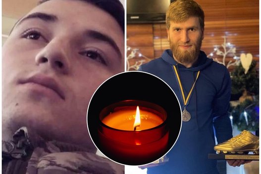 Ukrainoje žuvo du profesionalūs futbolininkai (nuotr. Twitter)
