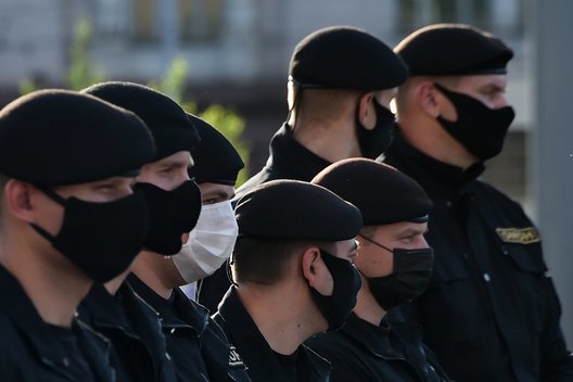 Baltarusijos policija (nuotr. SCANPIX)