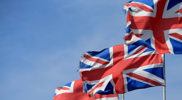 Didžiosios Britanijos vėliava  (nuotr. SCANPIX)