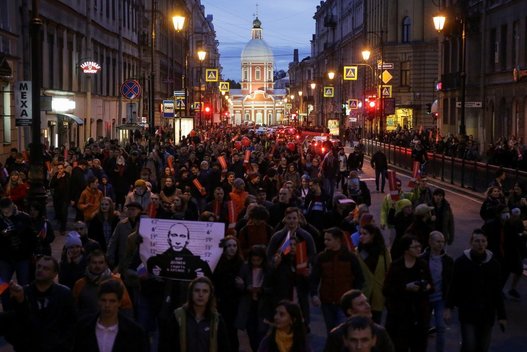 Protestai Maskvoje (nuotr. SCANPIX)