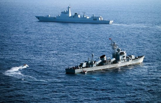 Kinija ir Rusija surengs bendras pratybas Pietų Kinijos jūroje (nuotr. SCANPIX)