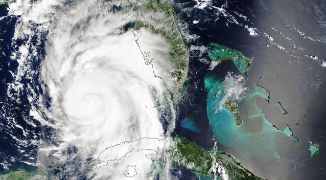 JAV meteorologai: uraganas „Idalia“ sustiprėjo iki 4 kategorijos (nuotr. SCANPIX)