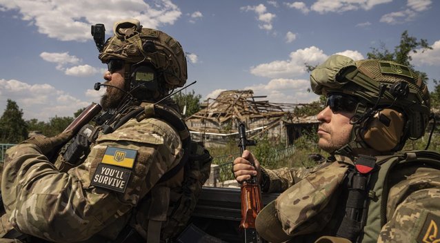 Ukrainos kariuomenė, karas (nuotr. SCANPIX)