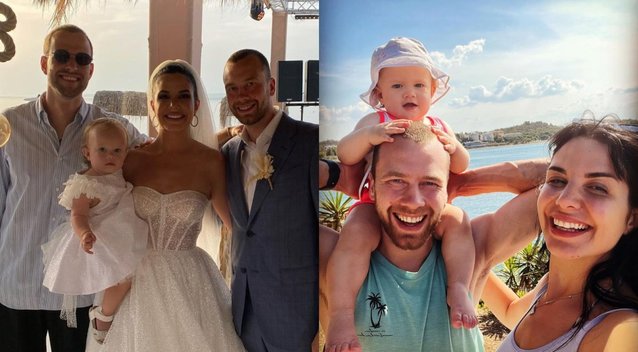 Graikijoje susituokė Lukas Lekavičius su mylimąja: vestuvės – ne vienintelė proga švęsti (nuotr. Instagram)