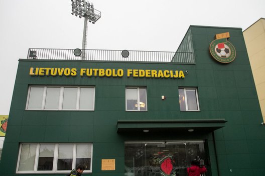 Lietuvos futbolo federacijoje - kratos (nuotr. Tv3.lt/Ruslano Kondratjevo)