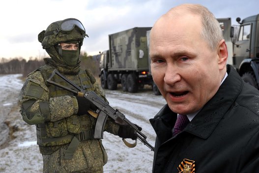 Slapčiausias Putino troškimas: atsakymas, kam Rusijai reikia tankų Arktyje slypi gamtos išteklių ministerijos ataskaitoje? (nuotr. SCANPIX) tv3.lt fotomontažas