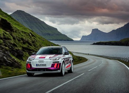 „Audi Q6 e-tron“ turės pažangiausius žibintus pasaulyje