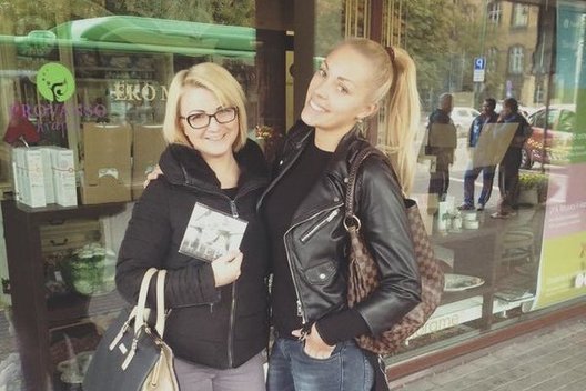 Liepa Mondeikaitė susitiko su savo „pussesere“ Vilija (nuotr. asmeninio albumo („Facebook“)