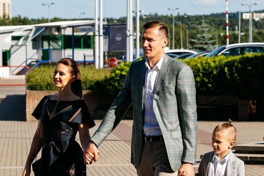 Paulius Jankūnas su šeima (nuotr. Tv3.lt/Ruslano Kondratjevo)