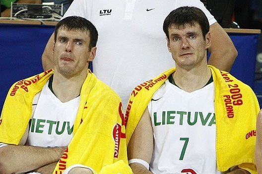 Lietuvos rinktinė 2009 metų Europos čempionate  (nuotr. FIBA)