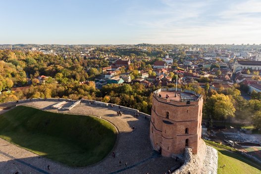 Sostinės panorama (nuotr. Vilniaus miesto savivaldybės)