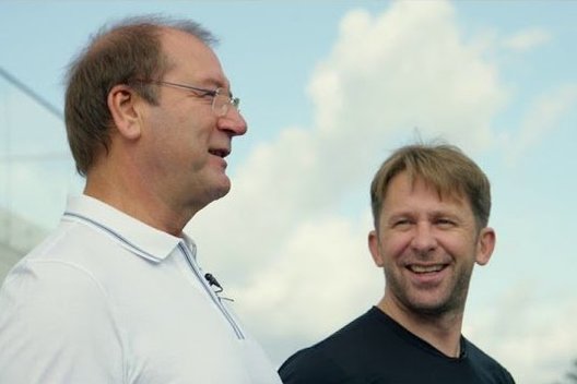Viktoras Uspaskichas ir Egidijus Dragūnas (nuotr. YouTube)