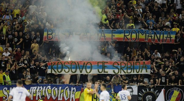 UEFA nubaudė Rumuniją už diskriminacines skanduotes (nuotr. SCANPIX)