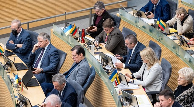 Seimas patvirtino 2024 metų biudžetą (Paulius Peleckis/ BNS nuotr.)