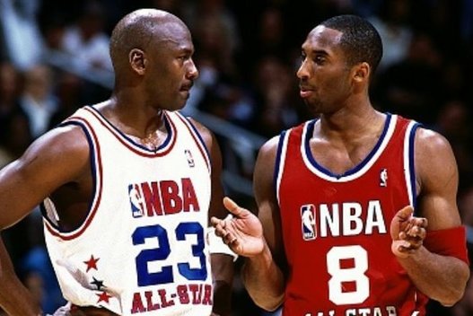 Jordanas ir Kobe (nuotr. SCANPIX)