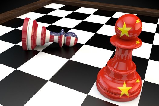 JAV ir Kinija (nuotr. 123rf.com)