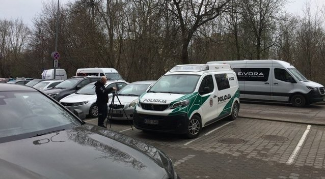 Vilniuje rastas kūnas (nuotr. TV3)