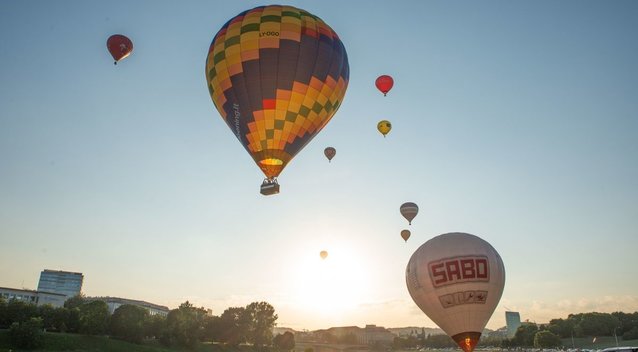 Oro balionai (nuotr. Fotodiena/Justinas Auškelis)  