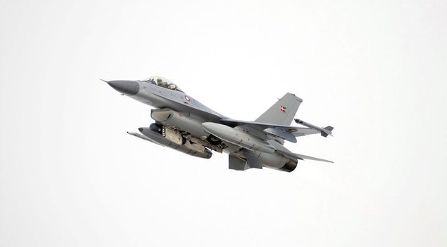 Danijos naikintuvai „F-16“ (nuotr. SCANPIX)