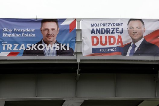 Lenkijoje vyksta prezidento rinkimai (nuotr. SCANPIX)
