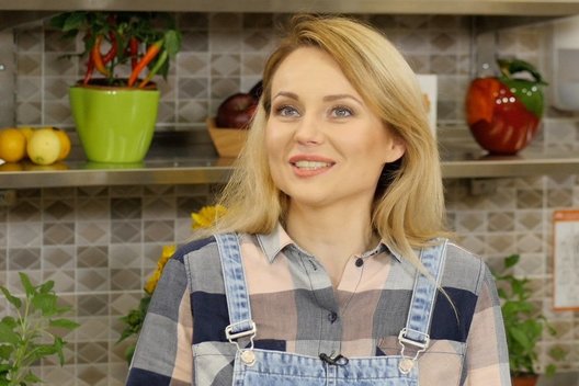 Neringa Nekrašiūtė TV3 laidoje „Virtuvės istorijos“ (nuotr. TV3)