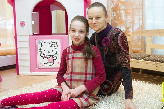 Ineta Baukienė su dukra Kamile „Avevitus“ centre  (nuotr. Tv3.lt/Ruslano Kondratjevo)