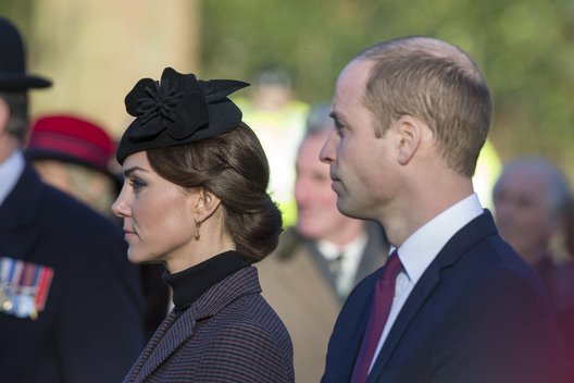 Princas Viljamas ir Kembridžo kunigaikštienė Catherine (nuotr. Vida Press)