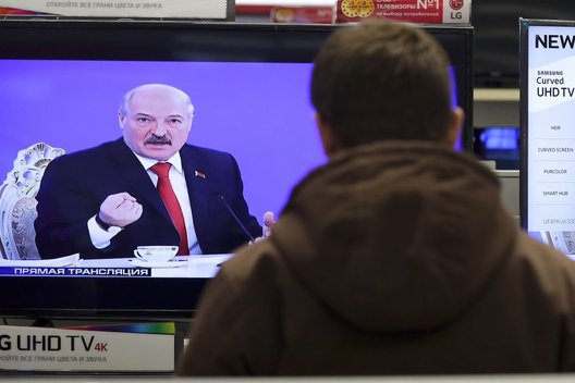„Rusiškas“ Lukašenkos atsakas: žada drausti ES šalių prekių įvežimą (nuotr. SCANPIX)