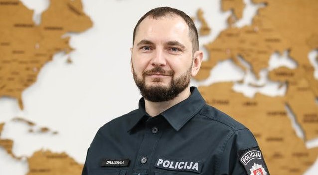 Marius Draudvila (nuotr. Policijos departamento)