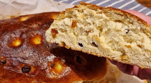 Atrado itin gardų Velykų pyragą: „Tokio parduotuvėje nerasite“ (Nuotr. Gamink su Audrone)  