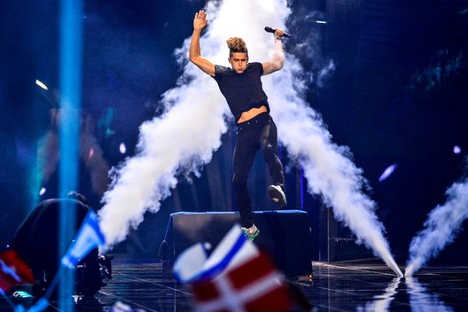 Donny Montell pasirodymas Kurią vietą „Eurovizijoje“ (nuotr. SCANPIX)