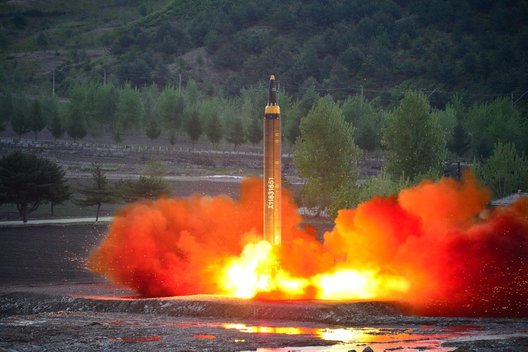 Saugumo Taryba žada sankcijų Šiaurės Korėjai už naują raketos bandymą (nuotr. SCANPIX)
