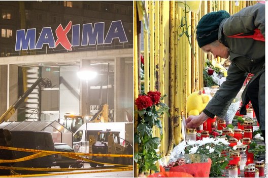 2013-aisiais įgriuvus „Maxima“ parduotuvės stogui, žuvo 54 žmonės (nuotr. SCANPIX)