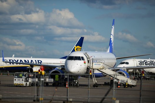 „Ryanair“ lėktuvas (nuotr. Fotodiena.lt)