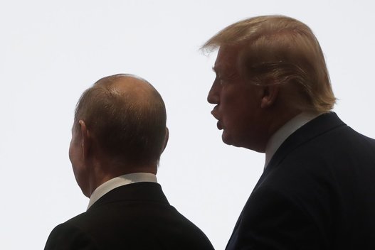 V. Putinas ir D. Trumpas (nuotr. SCANPIX)