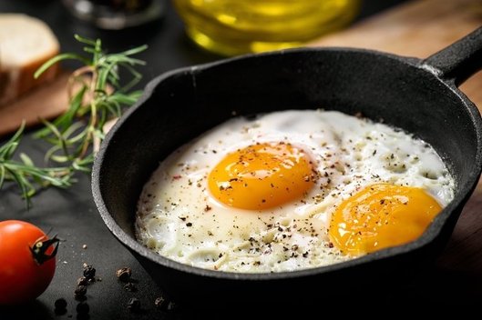 Kepti kiaušiniai  (nuotr. Shutterstock.com)