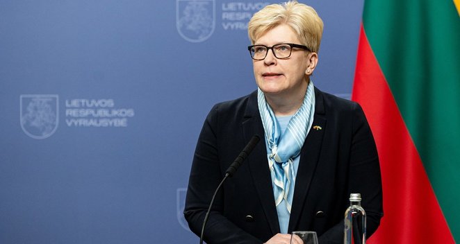 Per du narystės ES dešimtmečius Lietuva tapo sėkmingųjų klubo nare, sako premjerė  (Paulius Peleckis/ BNS nuotr.)
