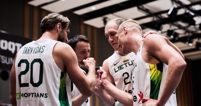 Lietuvos 3x3 rinktinė (nuotr. FIBA)