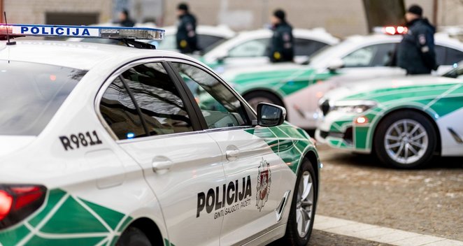 Vilniuje sulaikytas vairuotojas, mašinoje – paketai galimai su narkotikais