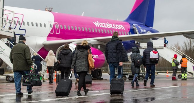 „Wizz Air“ Vygintas Skaraitis/Fotobankas