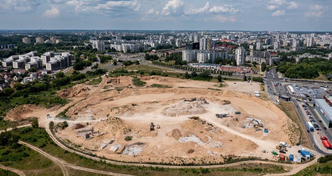 Sostinės savivaldybė koreguos Nacionalinio stadiono projektą: tarybai teiks pokyčius gegužės viduryje (Lukas Balandis/BNS)